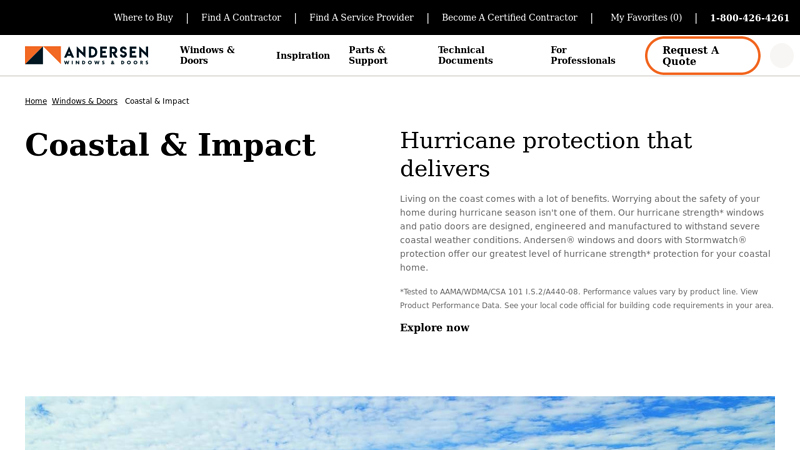 Coastal Impact Windows & Doors