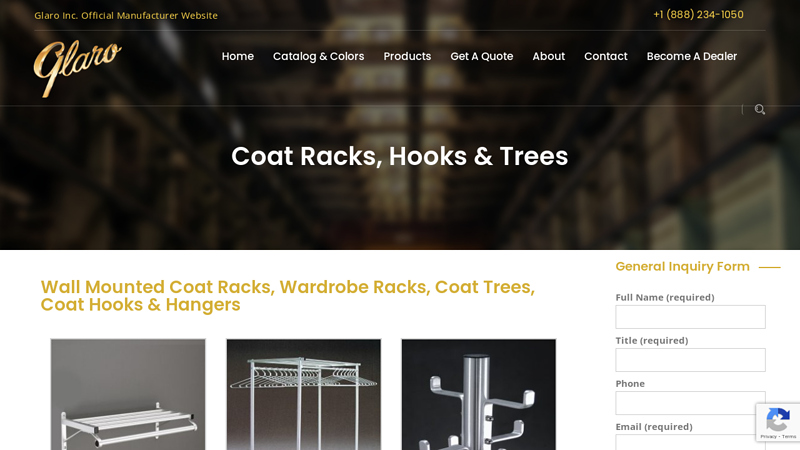 Coat Racks, Hooks & Trees