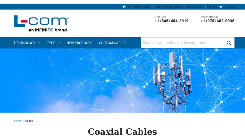 Coaxial cable