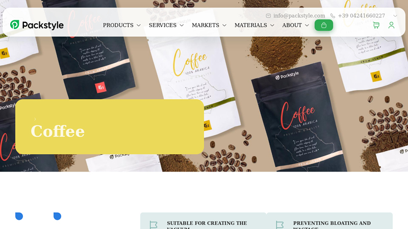 Coffee Aroma Preservation Solutions