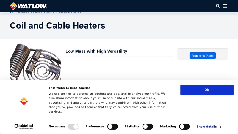 Coil and Cable Heaters
