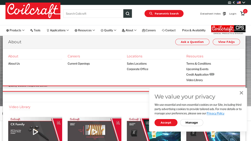 Coilcraft: Magnetic Components Manufacturer