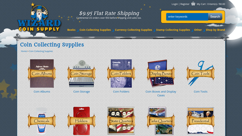 Coin Collecting Supplies