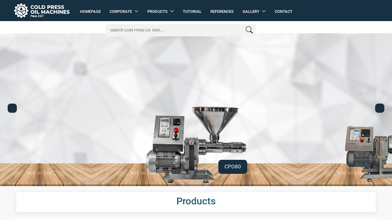 Cold Press Oil Machines