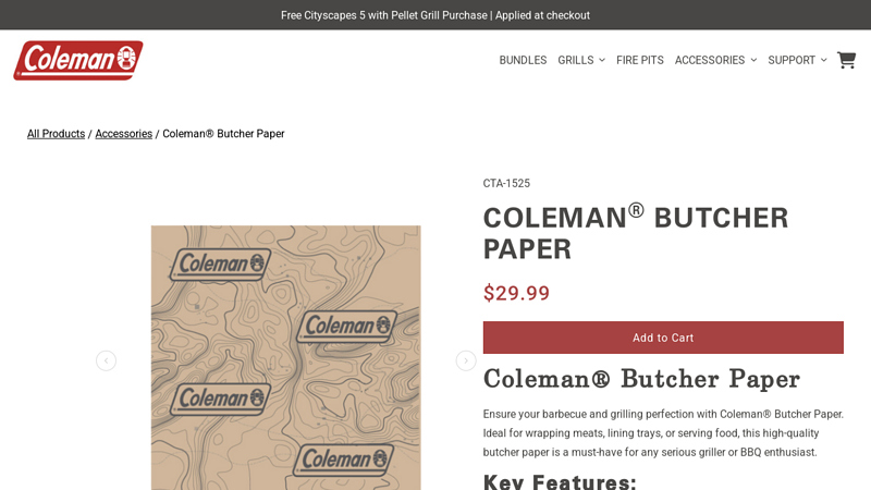 Coleman® Butcher Paper