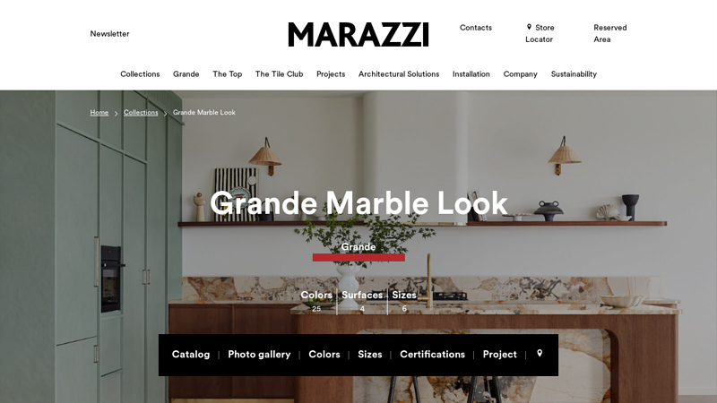 Collection Grande Marble Look