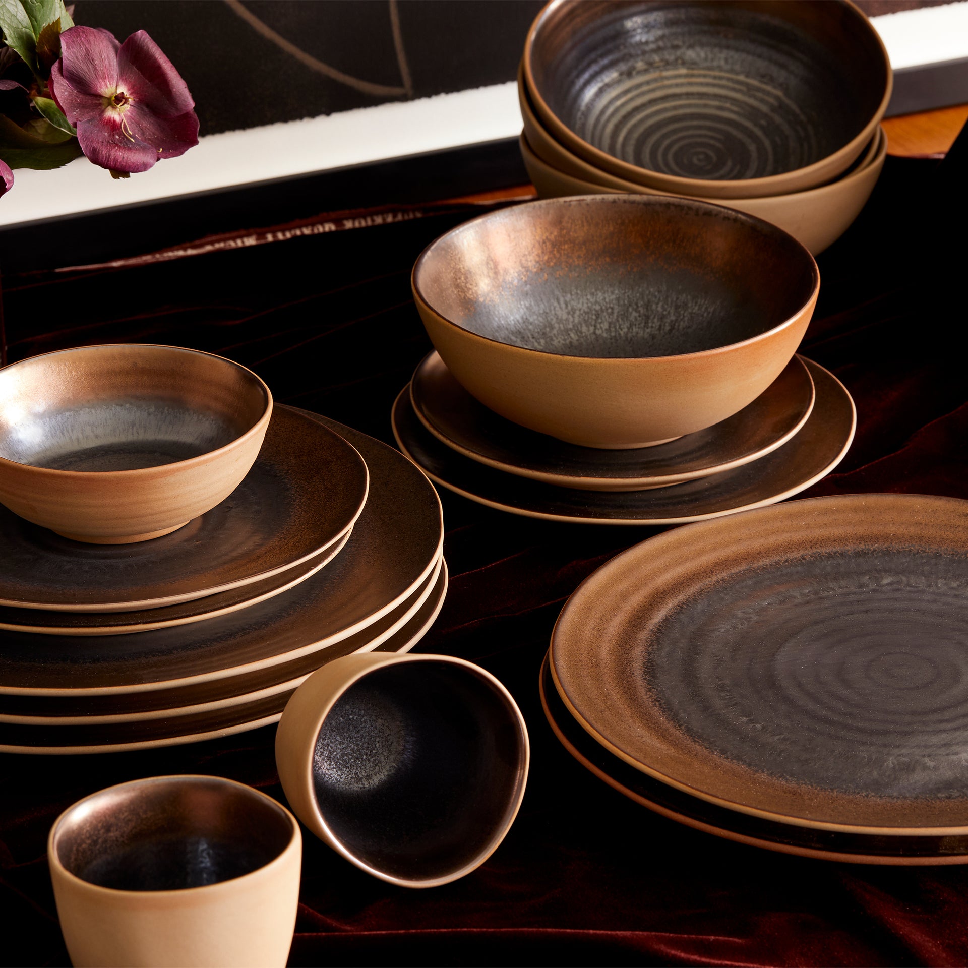 Collections :: Copper Dinnerware