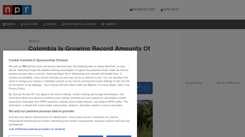 Colombia Is Growing Record Amounts Of Coca, The Key Ingredient ...