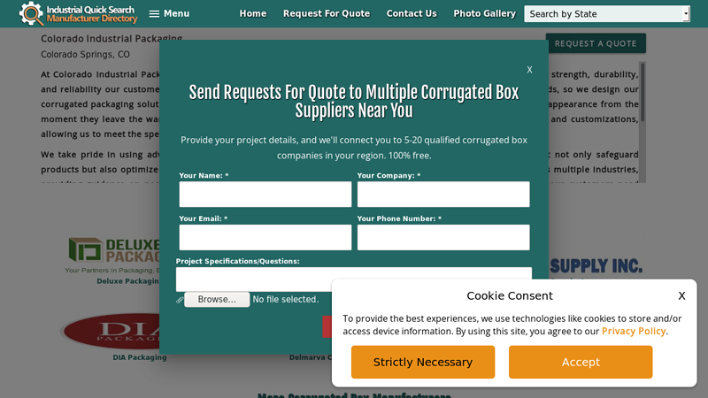 Colorado Industrial Packaging