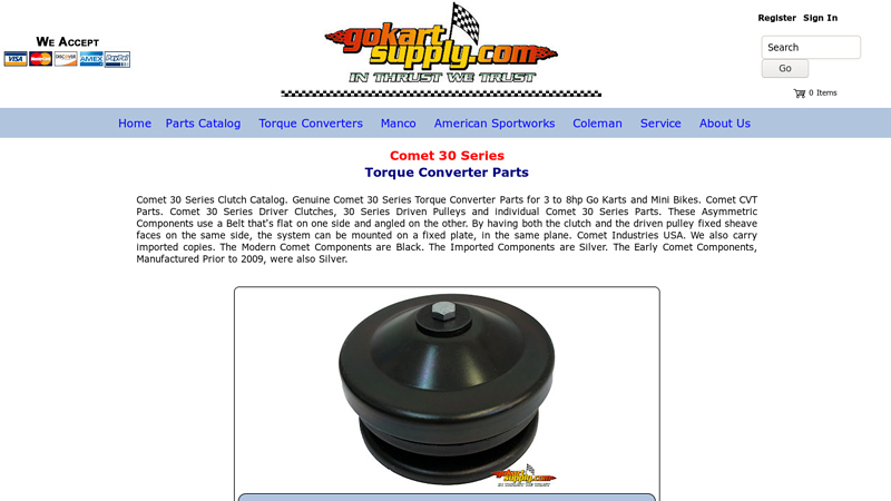 Comet 30 Series Torque Converters