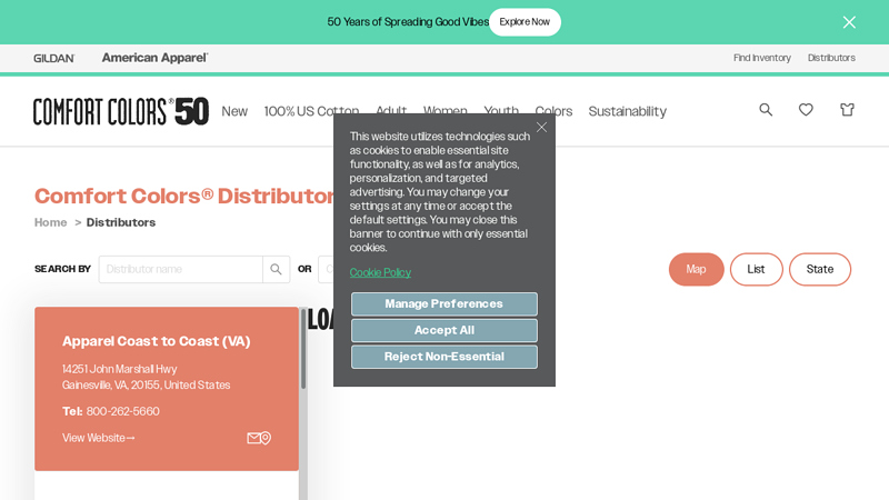 Comfort Colors® Wholesale Distributors