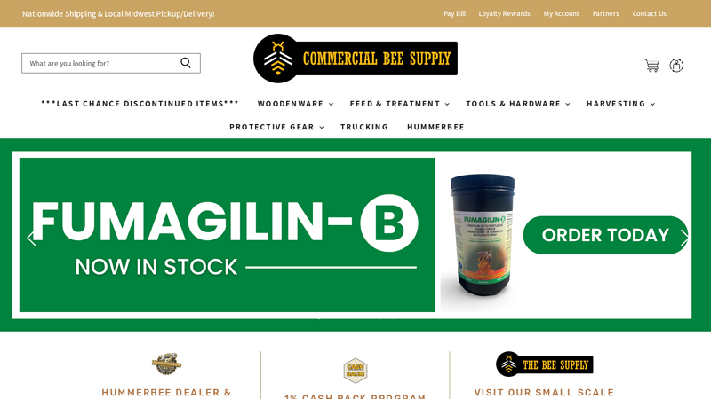 Commercial Bee Supply