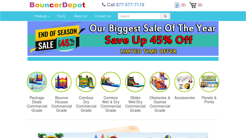 Commercial Bounce House Manufacturer