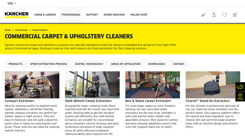 Commercial Carpet & Upholstery Cleaners