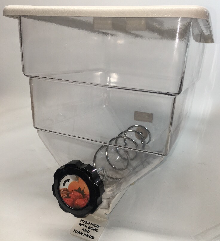 Commercial cereal dispenser