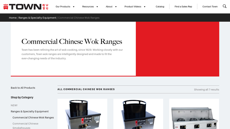 Commercial Chinese Wok Ranges