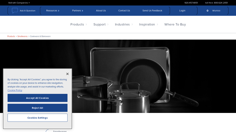Commercial Cookware & Bakeware