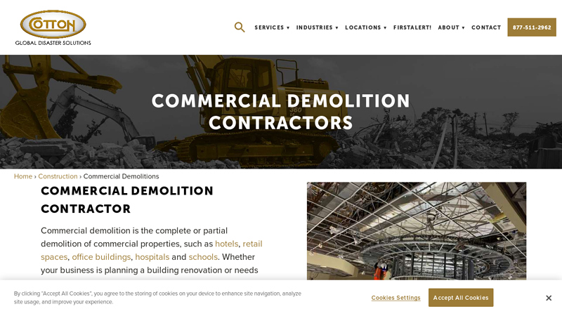 Commercial Demolition Contractor