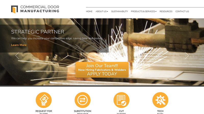 Commercial Door Manufacturing