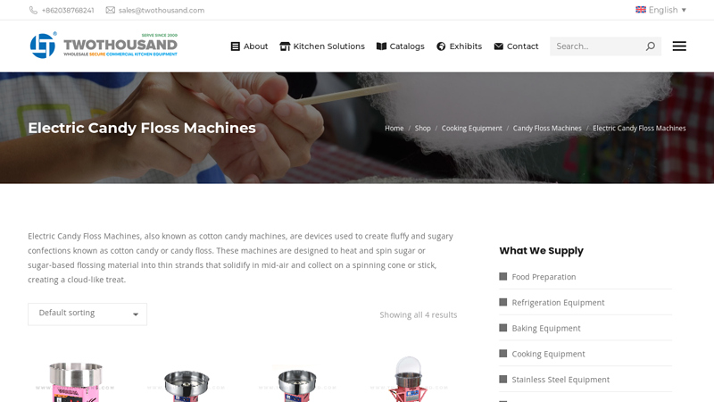 Commercial Electric Candy Floss Machine