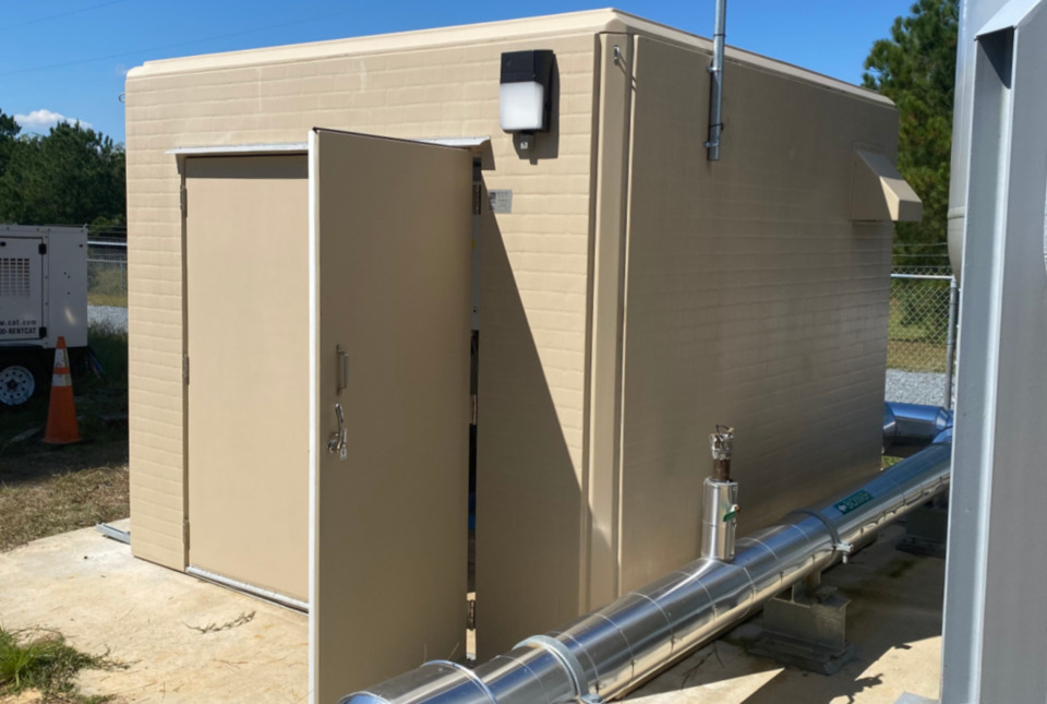 Commercial Fiberglass Pump Houses