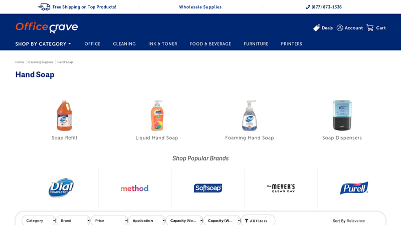 Commercial Hand Soap for Facilities