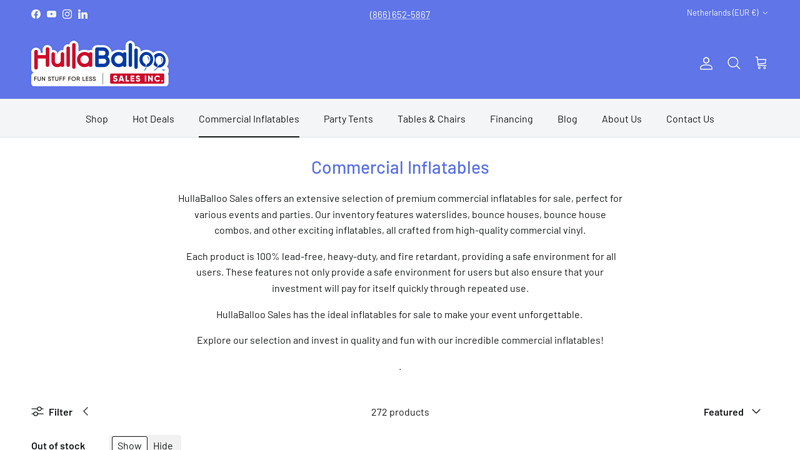 Commercial Inflatable Bounce Houses and Slides for Sale