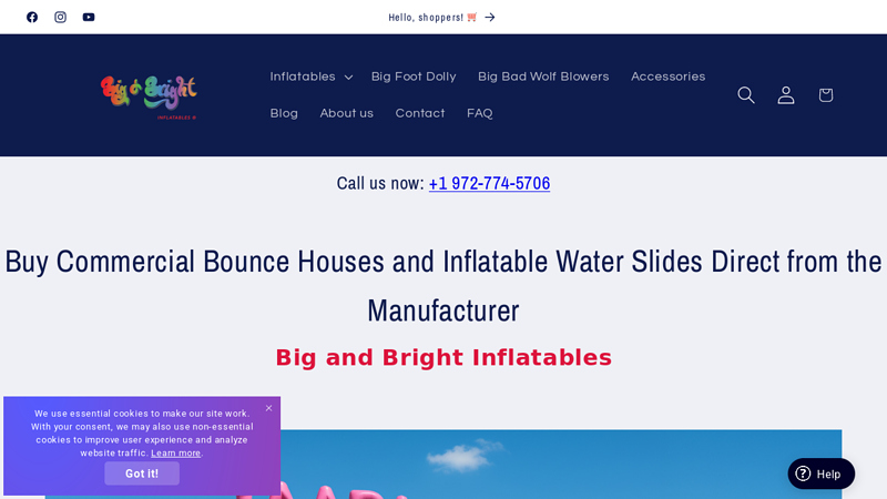 Commercial Inflatable Manufacturer