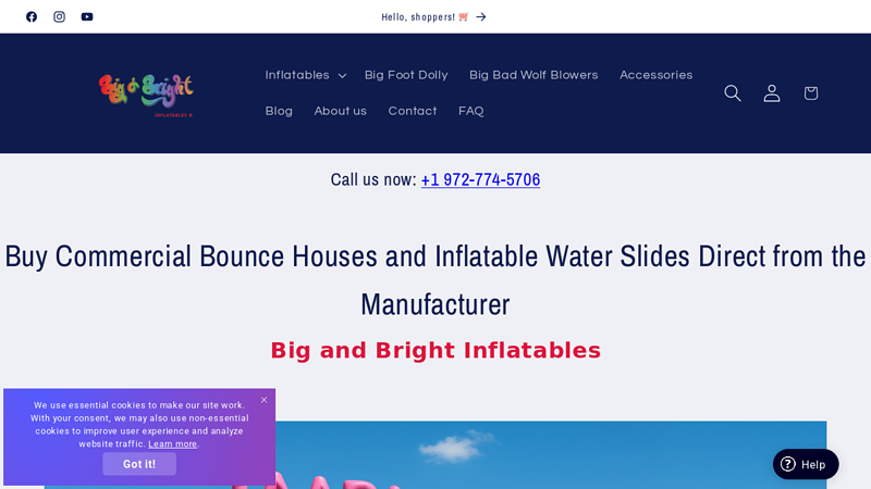 Commercial Inflatable Manufacturer
