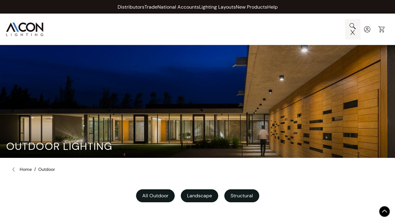 Commercial LED Outdoor Lighting Made for Architects