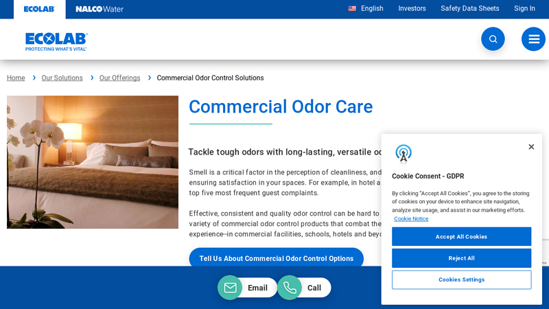Commercial Odor Control Solutions