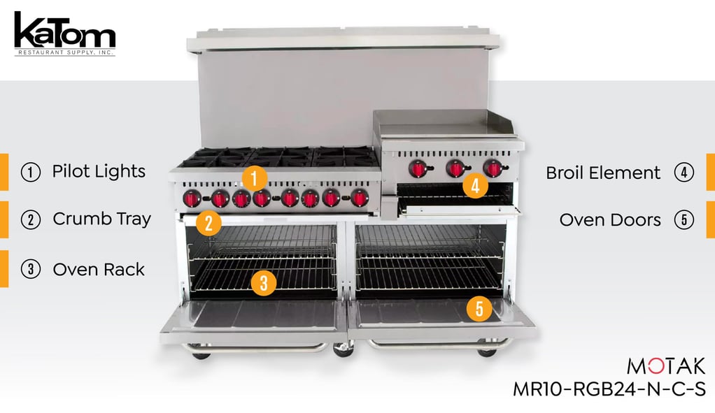 Commercial Oven & Range Parts