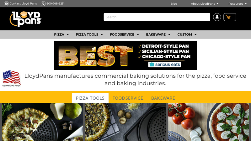 Commercial Pizza Pans, Bakeware Pans and Equipment