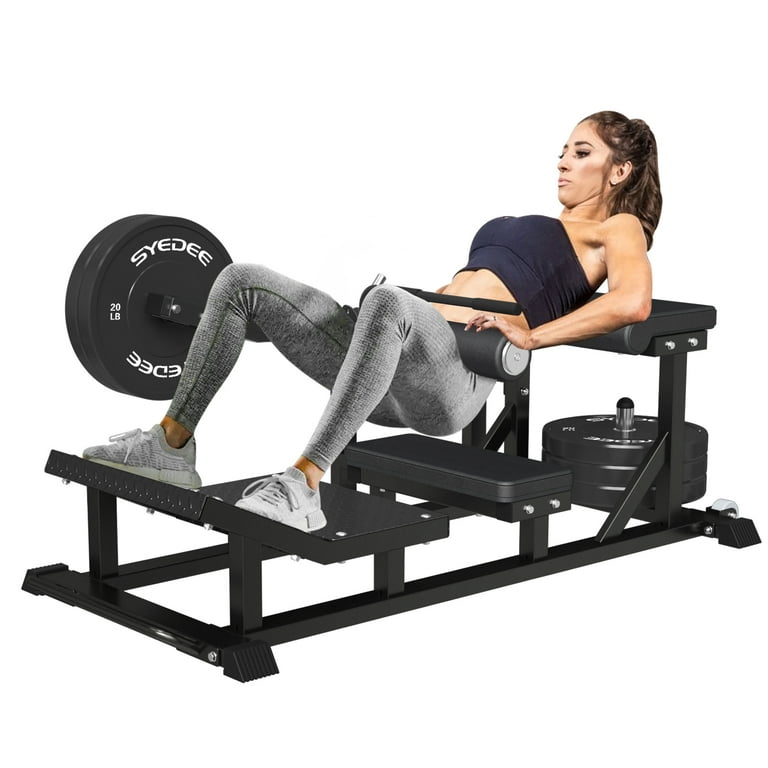 Commercial Plate Loaded Glute/Hip Thrust Machine
