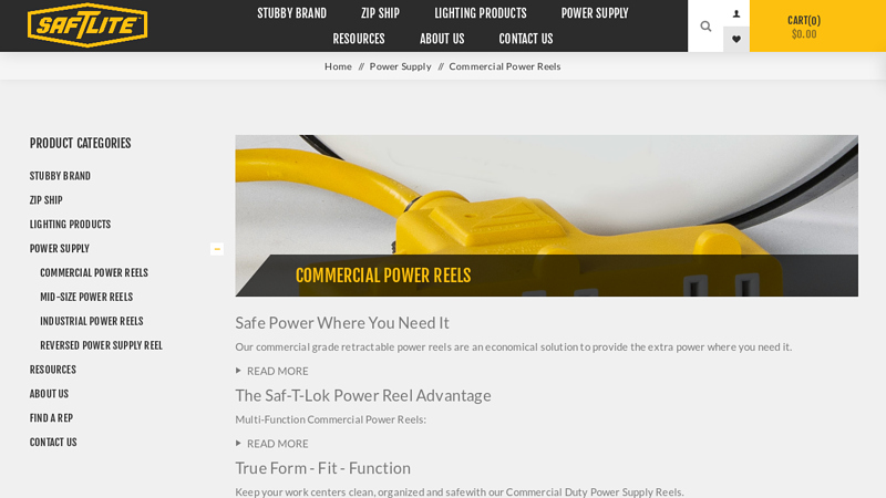 Commercial Power Reels