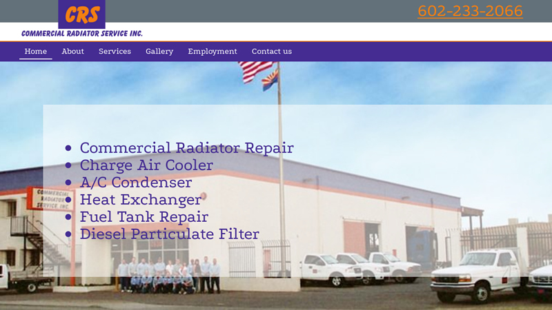 Commercial Radiator repair, fuel tanks, welding Phoenix