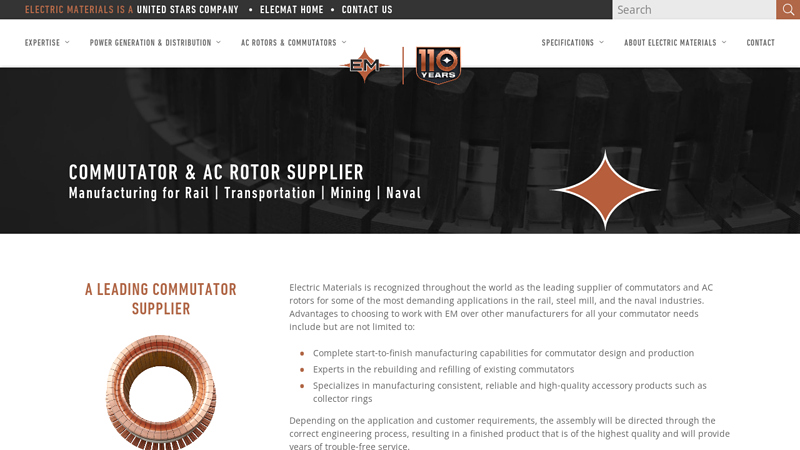 Commutator & AC Rotor Supplier