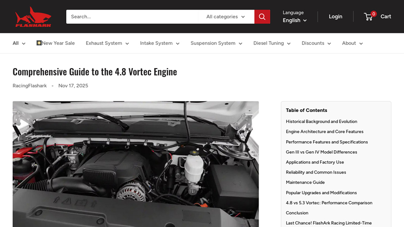 Comprehensive Guide to the 4.8 Vortec Engine