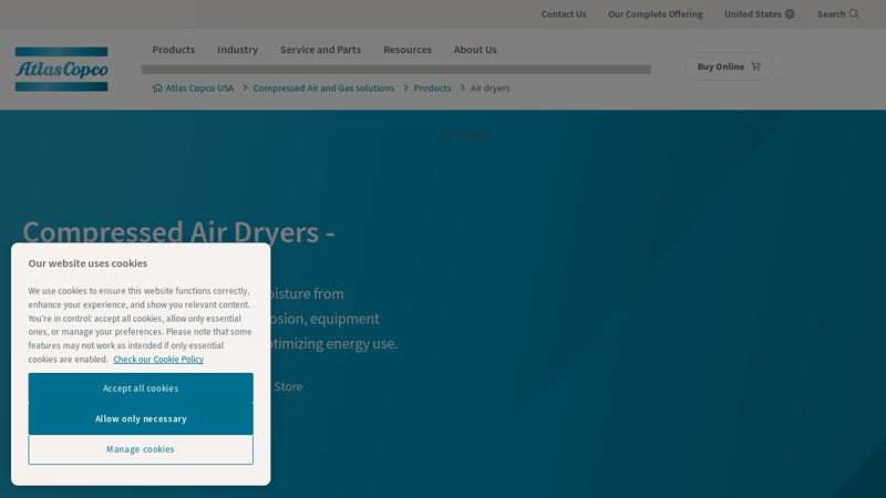 Compressed Air Dryers