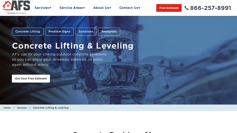 Concrete Lifting & Leveling