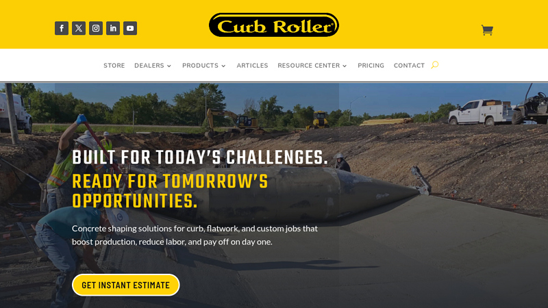 Concrete Roller Screeds