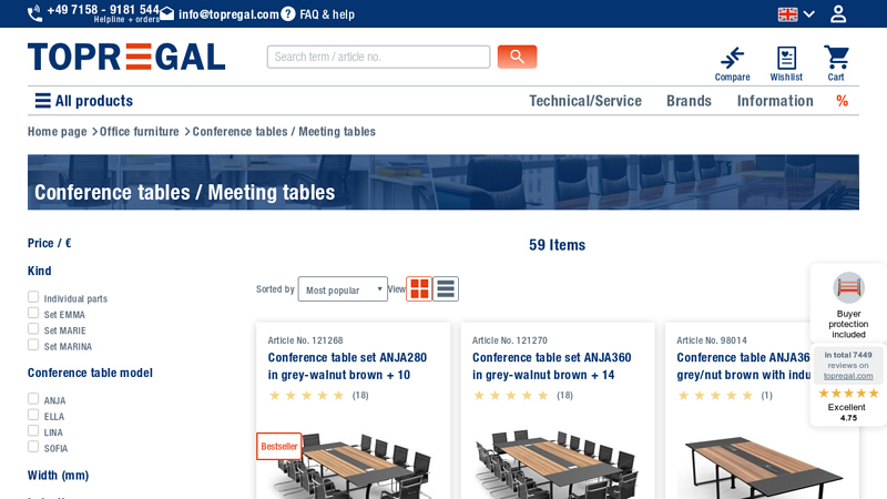 Conference tables / meeting tables