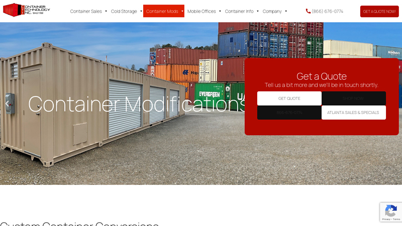 Container Modifications for Custom Storage Solutions
