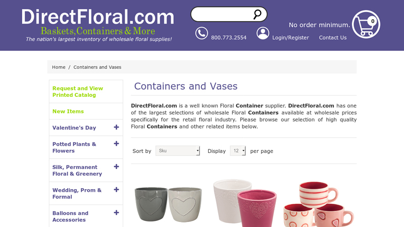 Containers and Vases