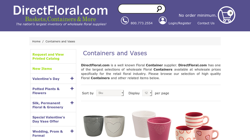 Containers and Vases