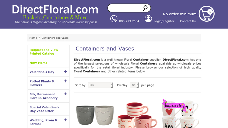 Containers and Vases