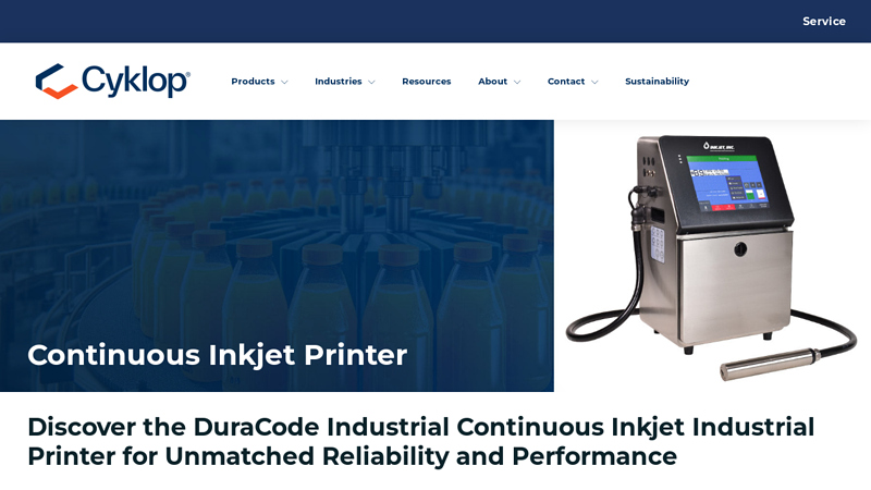 Continuous Inkjet Printer