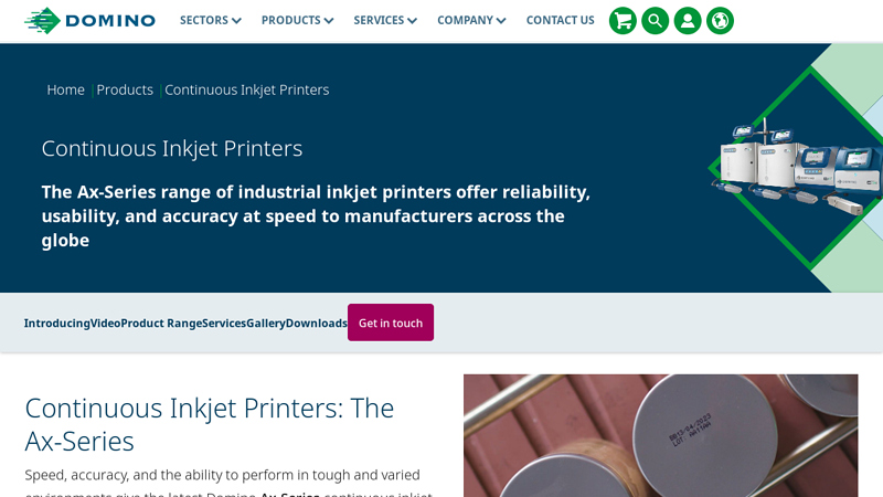 Continuous Inkjet Printers