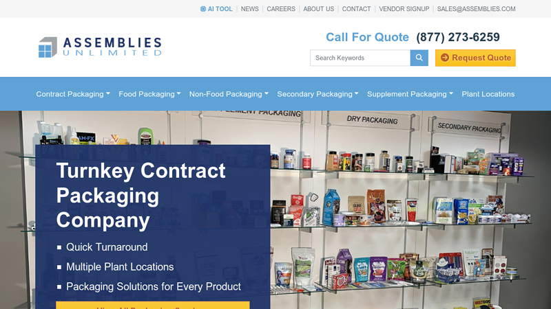 Contract Packaging Company
