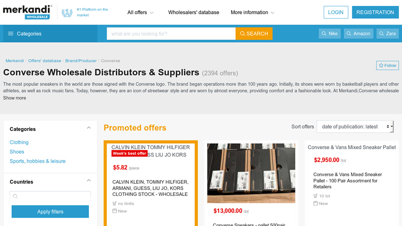 Converse Shoes Wholesale Suppliers